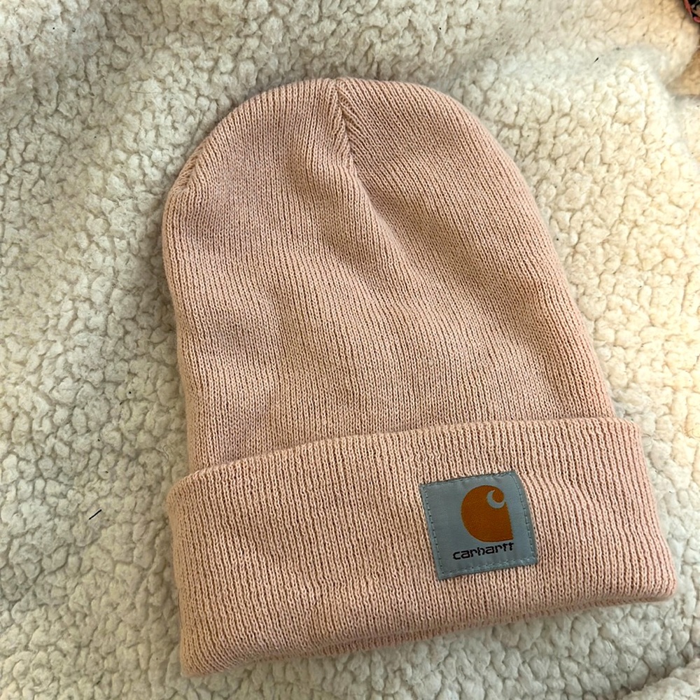cargartt light pink hat